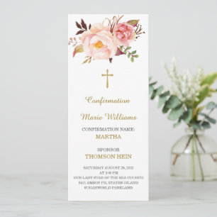 Personalised  Confirmation  Prayer  Card