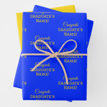 Personalised Congrats Graduate Name! Large Print