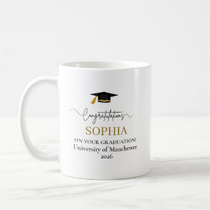 Personalised Congrats Graduation 2026  Coffee Mug