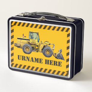 Personalised Construction Department 2.0 Lunchbox