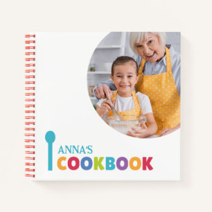 Personalised Cookbook (Your Photo)  Notebook