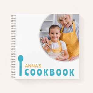 Personalised Cookbook (Your Photo) Notebook