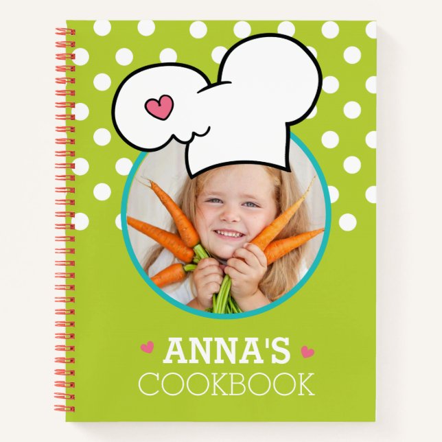 Personalised Cookbook (Your Photo) Recipe Notebook (Front)