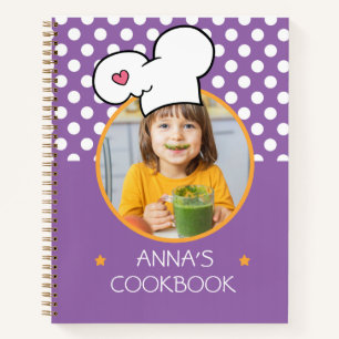 Personalised Cookbook (Your Photo) Recipe Notebook