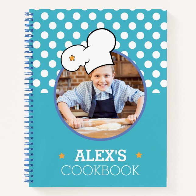 Personalised Cookbook (Your Photo) Recipe Notebook (Front)