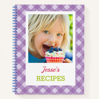 Personalised Cookbook (Your Photo) Recipe Notebook