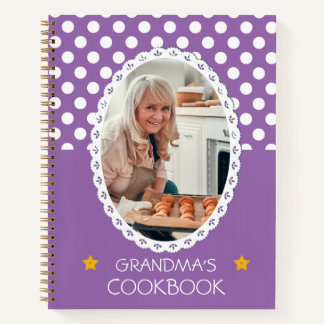 Personalised Cookbook (Your Photo) Recipe Notebook