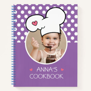 Personalised Cookbook (Your Photo) Recipe Notebook