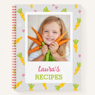 Personalised Cookbook (Your Photo) Recipe Notebook