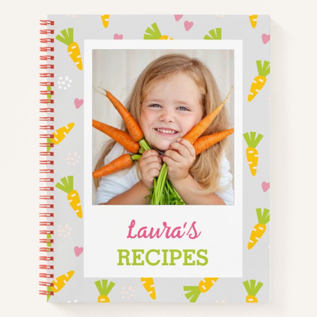 Personalised Cookbook (Your Photo) Recipe Notebook (Front)