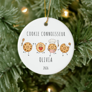 Personalised Cookie Connoisseur Ornament