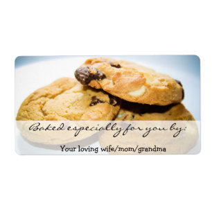 Personalised Cookie Label