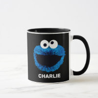 Personalised Cookie Monster | Watercolor Trend