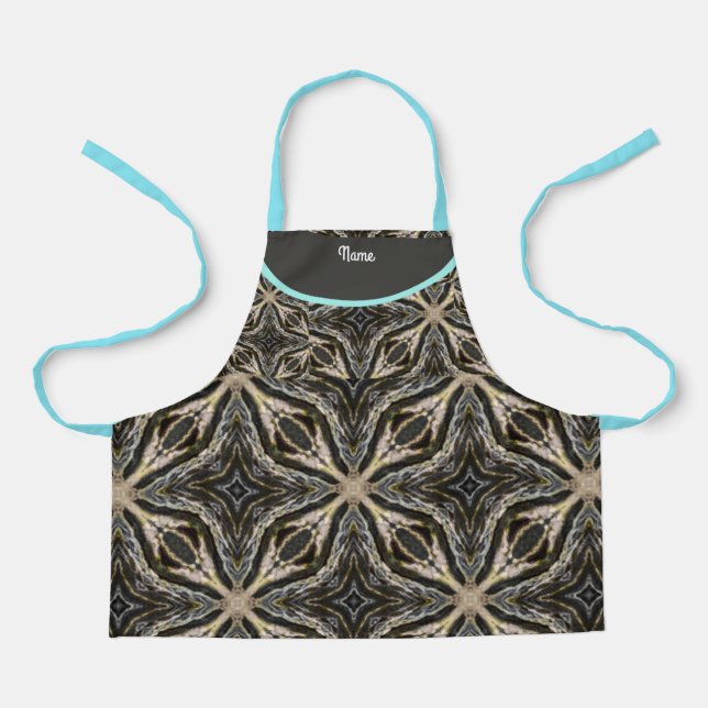 Personalised Cooking Gift, Fun All-over Designed Apron (Front)