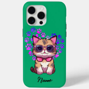 Personalised Cool Cat in Sunglasses Case