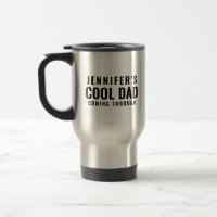 Personalised Cool Dad Stainless Steel 