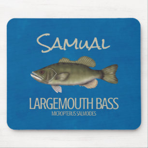 Personalised Cool Fish Nature Custom Lake Mouse Mat
