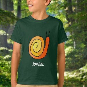 Personalised Cool Snail T-Shirt