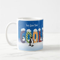 Personalised Coolest Dad Penguin Father's Day Gift