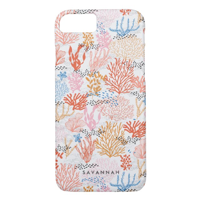 Personalised | Coral Reef Case-Mate iPhone Case (Back)