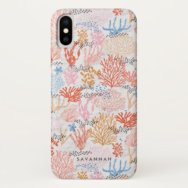 Personalised | Coral Reef Case-Mate iPhone Case (Back)