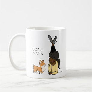 Personalised Corgi Mama Coffee Mug