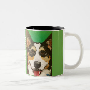 Personalised Corgi Mug