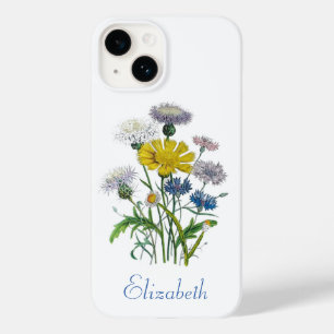 Personalised Cornflowers Case-Mate iPhone 14 Case