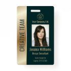 Personalised Corporate Employee Green ID 
