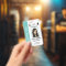 Personalised Corporate Employee ID Badge Teal
