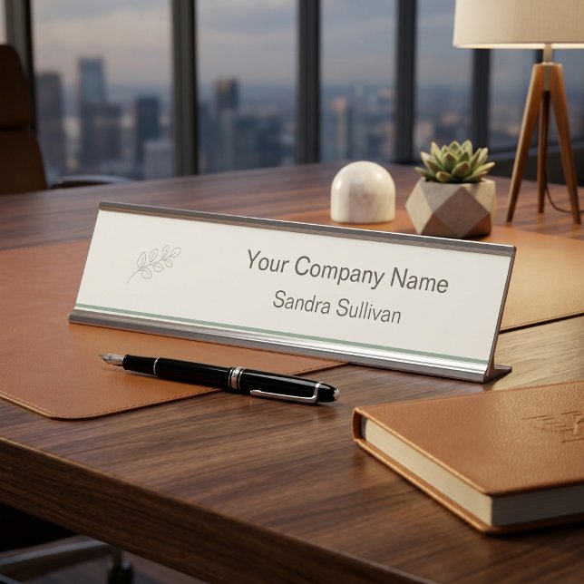Personalised Corporate Gift for Client Appreciatio Desk Name Plate (Personalized Corporate Gift for Client Appreciatio Desk Name Plate)