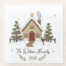 Personalised Cosy Christmas Cottage