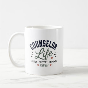 Personalised Counsellor Life School Counsellor Coffee Mug
