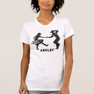 Personalised country and western dancing  T-Shirt