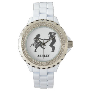 Personalised country and western dancing watch