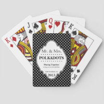 Personalised Couple Anniversary Playing Cards