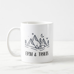 Personalised Couple Mug, Wedding Shower Gift Idea, Coffee Mug