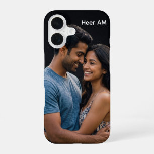 Personalised Couple Photo & Name Case