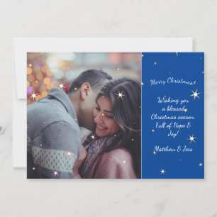 Personalised Couples Christmas Card