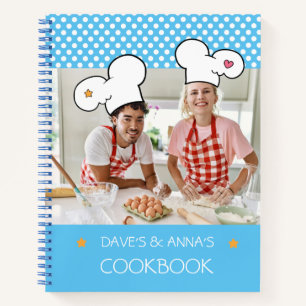 Personalised Couple's Memory Cookbook (Add Photo)  Notebook