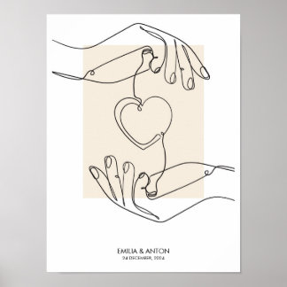 Personalised Couple's Poster
