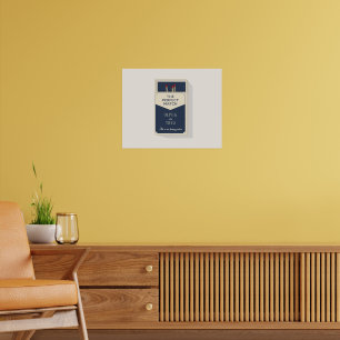 Personalised Couples The Perfect Match Matchbox Poster