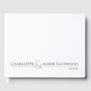 Personalised Couples Wedding Guest Book