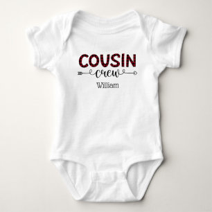Personalised Cousin Crew Family Matching Baby Bodysuit