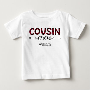 Personalised Cousin Crew Family Matching Baby T-Shirt
