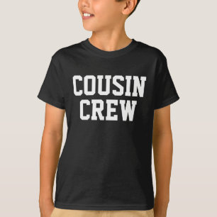 Personalised Cousin Crew Matching Family T-Shirt