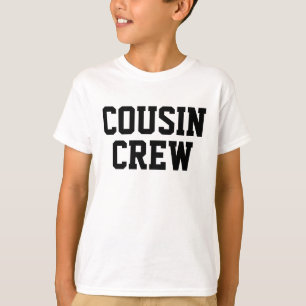 Personalised Cousin Crew Matching Family T-Shirt
