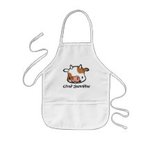 Personalised Cow Apron for Kids