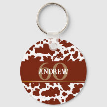 Personalised Cow Spots Print Farmer Birthday