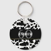 Personalised Cow Spots Print Farmer Cowboy